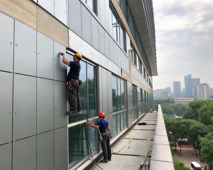 Cladding Installation